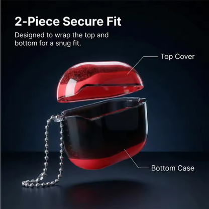 Funda de Airpods Luminiscente con Arena Movediza.