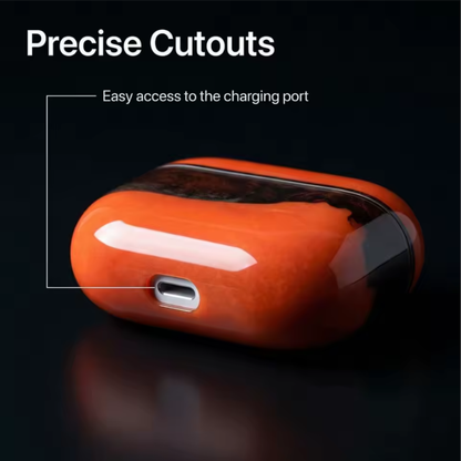 Funda de Airpods Luminiscente con Arena Movediza.