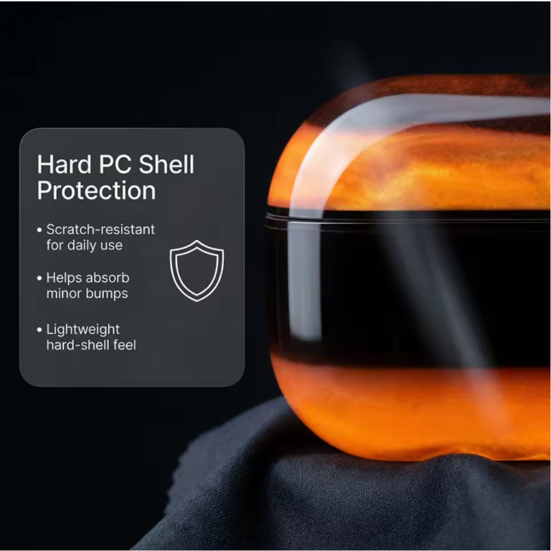 Funda de Airpods Luminiscente con Arena Movediza.