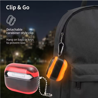 Funda de Airpods Luminiscente con Arena Movediza.